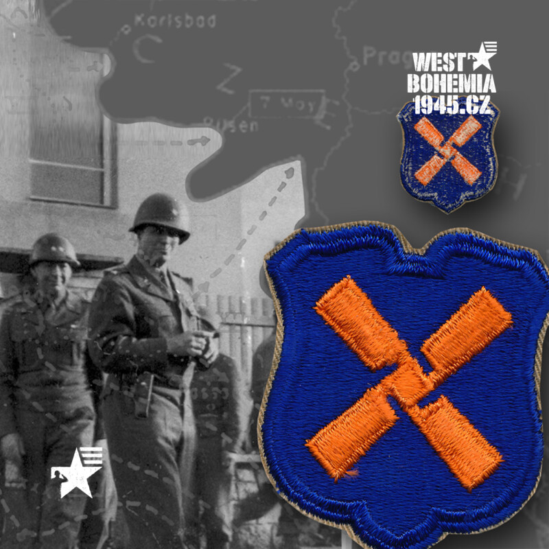 Originální nášivka US XII. Sbor